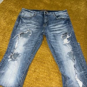 Crysp Denim Long Jeans Men 38